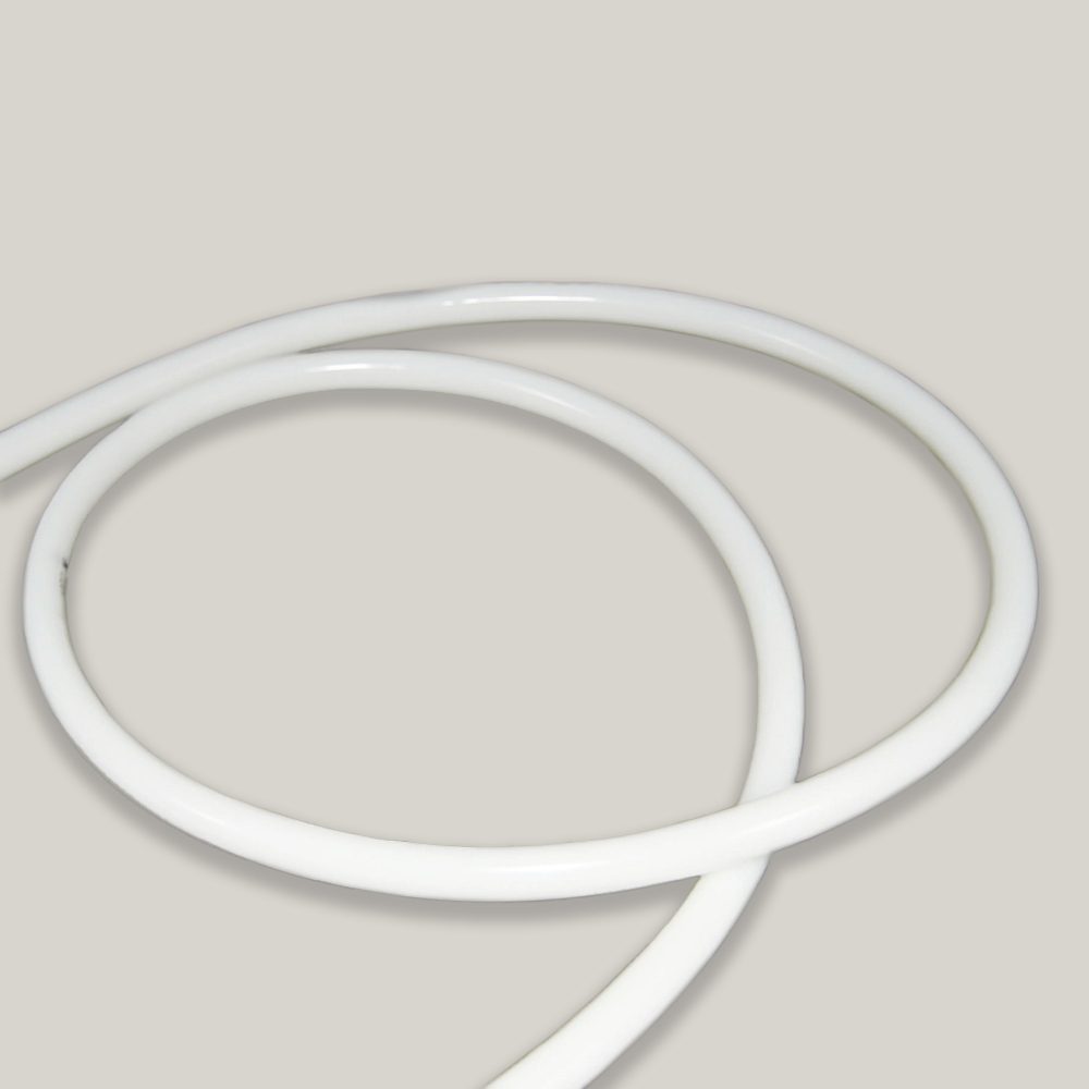Гибкий неон круглый D14мм, 220V, 120led/m, SMD2835, IP65, Дневной белый 4000К, LP