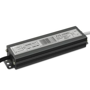 Блок питания ZVS-60-24 (24V, 60W, 2.5A, IP67), Overlight