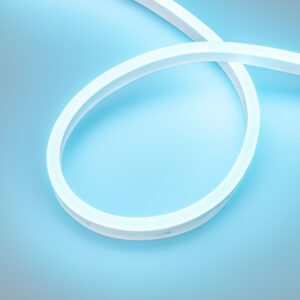 Гибкий неон AURORA-PS-A120-8x16mm, 24V, IP65, Блистер 5м, Лазурный, Arlight