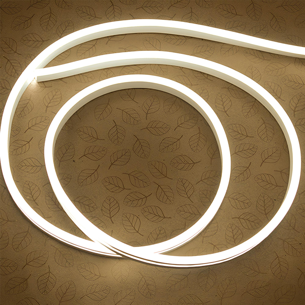 Гибкий неон 6x12мм, 12V, 120led/m, SMD2835, IP65, Резка 25мм, Тёплый белый 3000К, LP