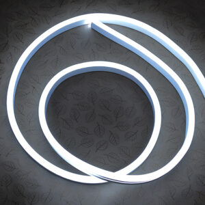 Гибкий неон 8x16мм, 12V, 120led/m, SMD2835, IP65, Резка 25мм, Белый 6000К, LP