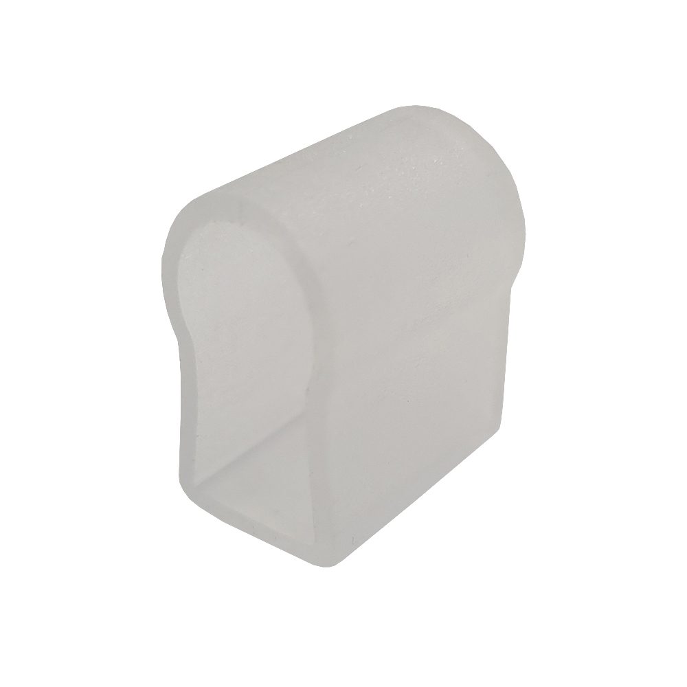 Заглушка для неона 8x16мм, Прозрачный, V1, LP