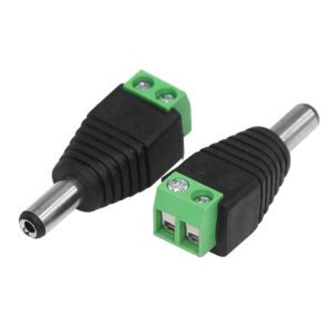 Разъем клеммный DC-2.1х5.5мм-M (Papa), Prconnect