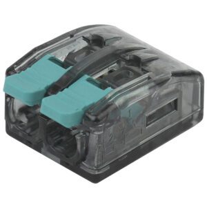 Универсально-компактная клемма 221-412, 2х0.5/0.8-4/2.25мм², Прозрачный, ЭРА