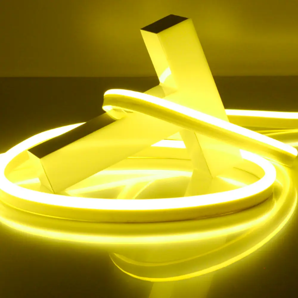 Гибкий неон жёлтый