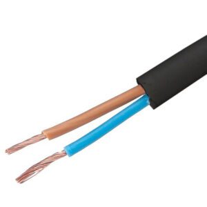 Провод ШВВП 2х0.75мм², Чёрный, АЛЬФАКАБЕЛЬ