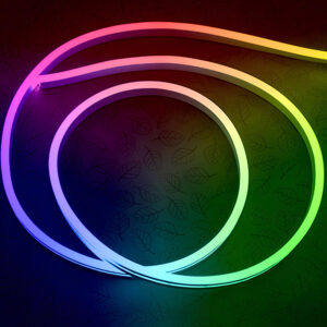 Гибкий неон 6x12мм, 12V, 120led/m, SMD2835, IP65, Резка 25мм, RGB, LP