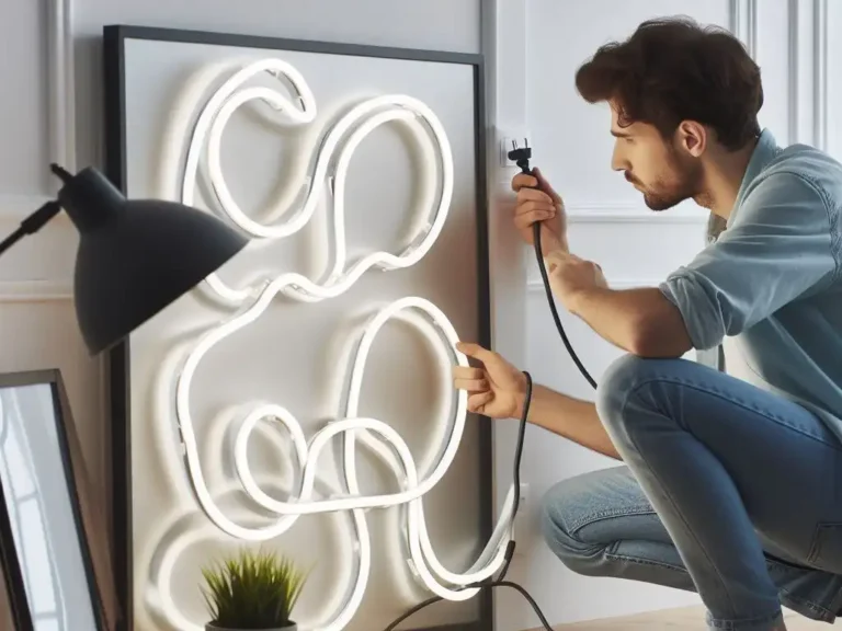 Правильное подключение неона к сети