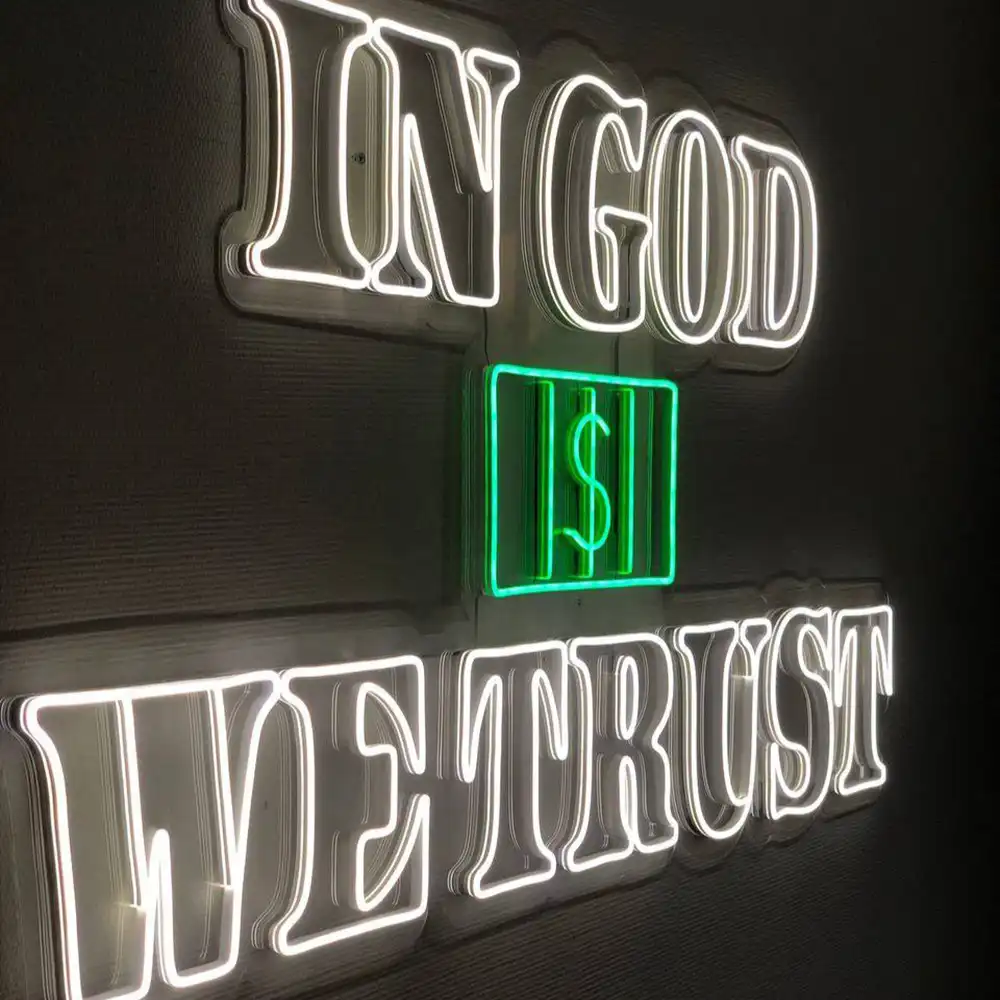 Неоновая вывеска для магазина