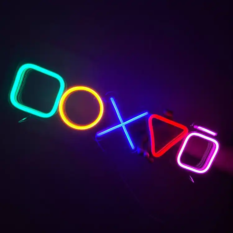 Неоновая вывеска бар