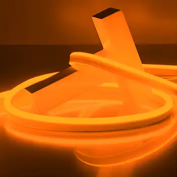 Оранжевый неон