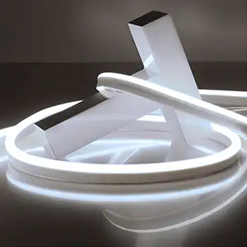 Холодный белый неон