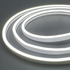 Гибкий неон 6x12мм, 12V, 120led/m, SMD2835, IP65, Резка 10мм, Белый 6000К, LP