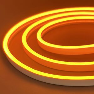 Гибкий неон 6x12мм, 12V, 120led/m, SMD2835, IP65, Резка 10мм, Золотистый, LP