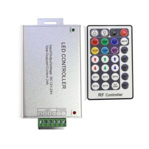 Контроллер-RGB 28B (5-24V, 60-288W, 2.4GHz, ПДУ), LP