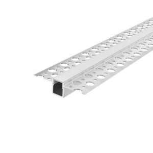 Алюминиевый профиль в гипсокартон с рассеивателем для светодиодной ленты 343-2500 ANOD