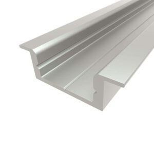 Встраиваемый (врезной) алюминиевый профиль для светодиодной ленты LP-LPV-0722-2 ANOD