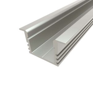 Встраиваемый (врезной) алюминиевый профиль для светодиодной ленты LP-LPV-1222-2 ANOD