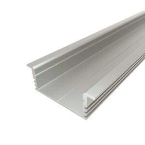 Встраиваемый алюминиевый профиль для светодиодной ленты LC-LPV-1234-2 ANOD