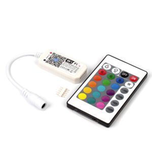 Контроллер-RGBW P43 (5-24V, 100W, 2.4GHz, Bluetooth, Wi-Fi, ПДУ), ICLED