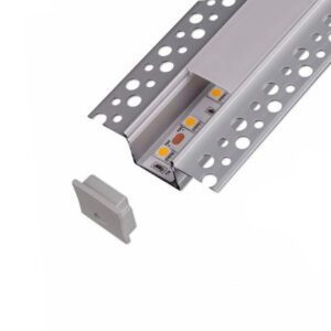 Алюминиевый профиль в гипсокартон с рассеивателем для светодиодной ленты 872-2500 ANOD