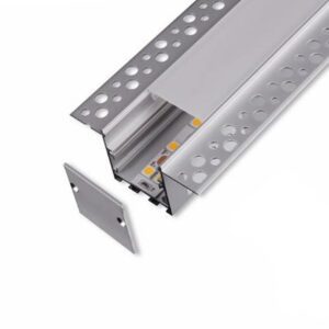 Алюминиевый профиль в гипсокартон с рассеивателем для светодиодной ленты 873-2500 ANOD