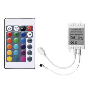 Контроллер-RGB M9 (12-24V, 72-144W, IR, ПДУ), LP