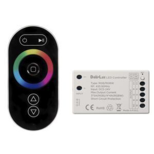 Контроллер-RGBW LPH1 (5-24V, 80-384W, 2.4GHz, ПДУ), LP