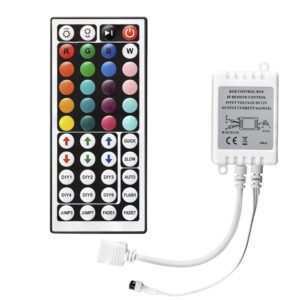 Контроллер-RGB M10 (12-24V, 72-144W, IR, ПДУ), LP