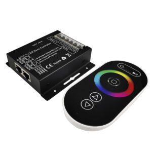 Контроллер-RGB LPH4 (12-24V, 360-720W, 2.4GHz, ПДУ), LP