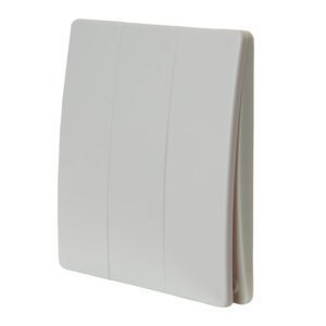 Панель выключателя TM93 (3 зоны, Kinetic, 433MHz, IP65), Белый, Feron