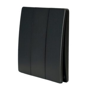 Панель выключателя TM93 (3 зоны, Kinetic, 433MHz, IP65), Графит, Feron