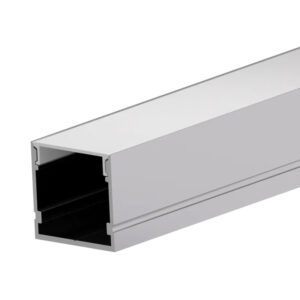 Накладной алюминиевый профиль с рассеивателем для светодиодной ленты LPK-2020-2000 ANOD, LP