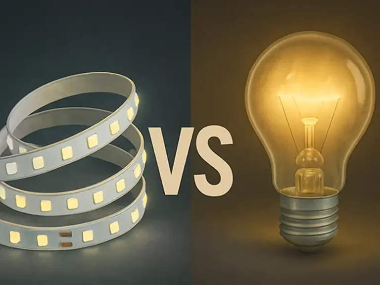 светодиодное освещение или лампы накаливания