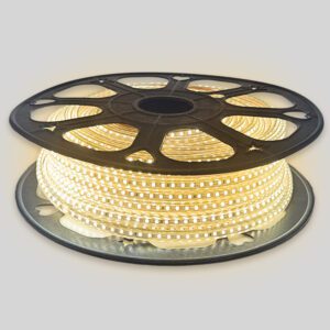 Светодиодная лента SMD 2835, 120led/m, 9.6W/m, 220V, IP67, Standart, Тёплый белый 3000К, LP