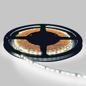 Светодиодная лента SMD 2835, 120led/m, 14.4W/m, 24V, IP20, 5мм, Premium, Белый 6000К, LP