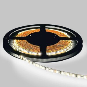 Светодиодная лента SMD 2835, 120led/m, 14.4W/m, 24V, IP20, 5мм, Premium, Дневной белый 4000К, LP