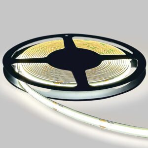 Светодиодная лента COB, 480led/m, 10W/m, 24V, IP20, Premium, Дневной белый 4000К, LP