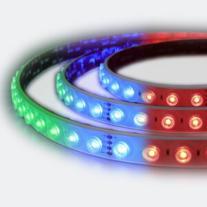 Светодиодная лента с линзой SMD 2835, 56led/m, 14W/m, 24V, IP67, Standart Plus, RGB, LP