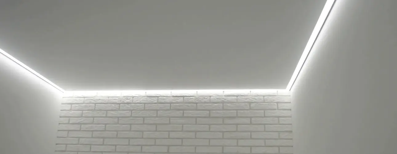 подсветка потолка светодиодной лентой