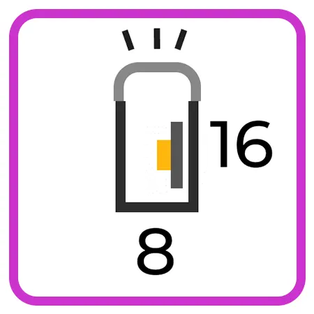 Гибкий неон 220V [8x16mm]
