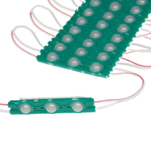 Светодиодный модуль SMD6011, 12V, 1.5W, 3Led, 150lm, IP65, Зеленый, ICLED